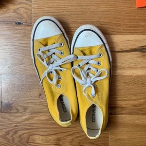Yellow Converse Shoes